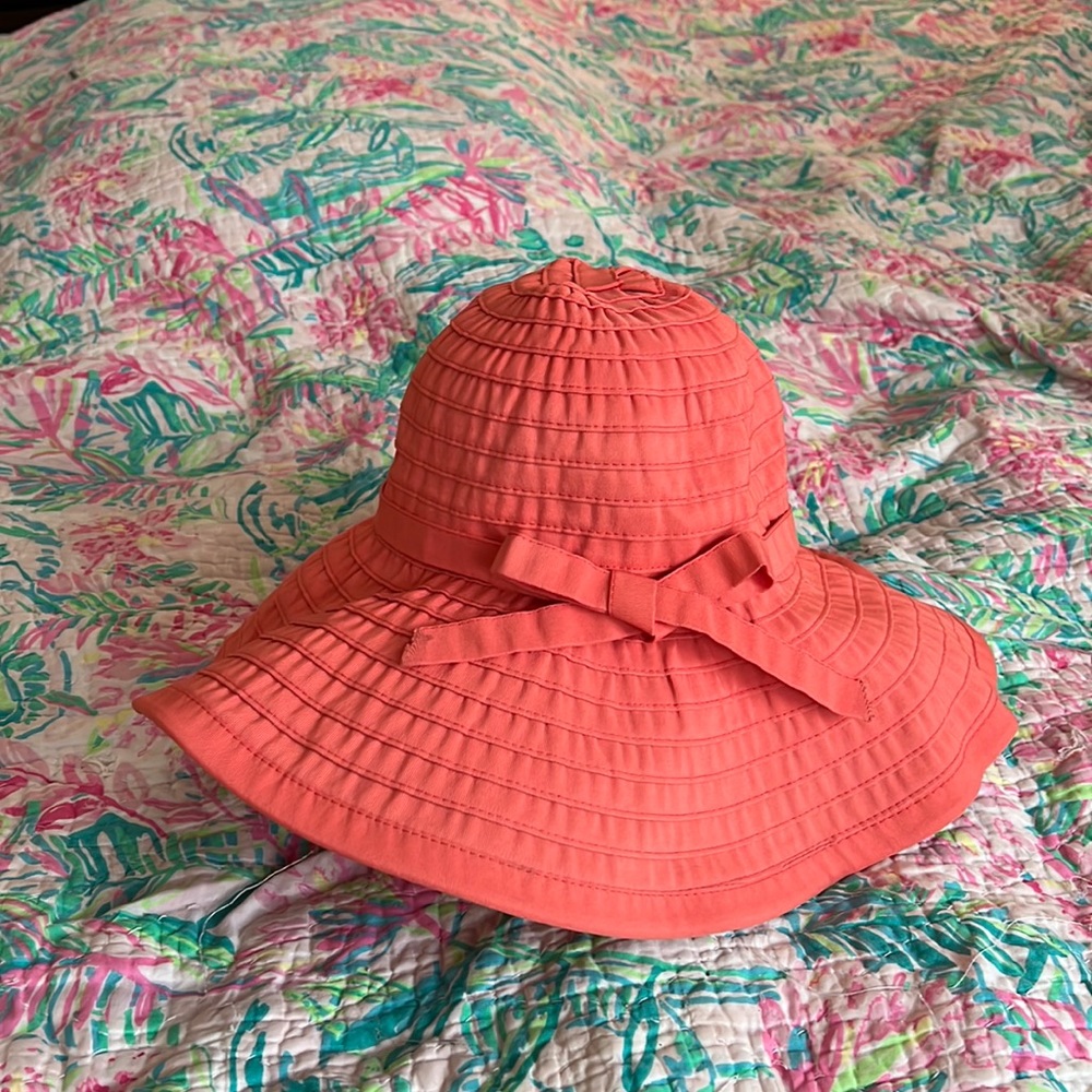 Coral San Diego Hat Company wide brim hat